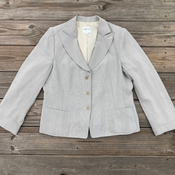 Armani Collezioni Jackets & Blazers - Armani Collection Women Blazer AntineaSRL 3 Button